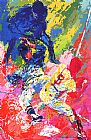 Sliding Home by Leroy Neiman